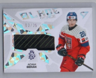 SportZoo Hokejové Česko 2026 BLADE FORCE x/35 # BF-AB Benák Adam