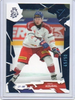 SportZoo Hokejové Česko 2026 BLUE x/50 # 37 Kousal Pavel