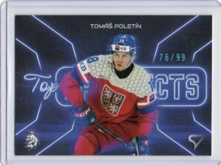  SportZoo Hokejové Česko 2026 TOP PROSPECTS x/99 # TP-31 Poletín Tomáš