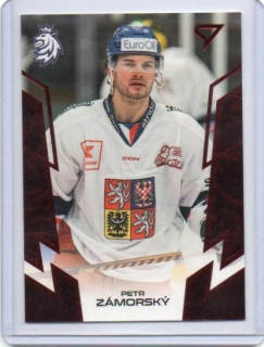 SportZoo Hokejové Česko 2024 RED # 25 Zámorský Petr