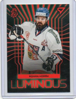 SportZoo Hokejové Česko 2024 LUMINOUS Red # LS-16 Horák Roman