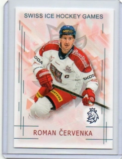 Real Cards 2025-2026 série 1 SWISS HOCKEY GAMES Base # SHG-04 Červenka Roman