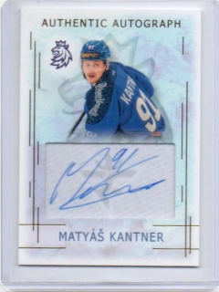 Real Cards 2025-2026 série 1 Karjala Cup Authentic Autograph Gold x/17 # AA-8 Kantner Matyáš