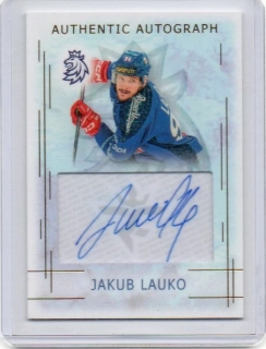 Real Cards 2025-2026 série 1 Karjala Cup Authentic Autograph Gold x/17 # AA-17 Lauko Jakub