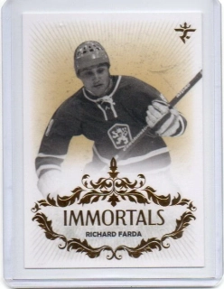 Real Cards 2025-2026 série 1 IMMORTALS Gold x/23 # RF-06 Farda Richard