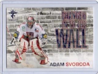 Real Cards 2025-2026 série 1 CHANGED In to the WALL Magma Red x/25 # CHW-14 Svoboda Adam (G)