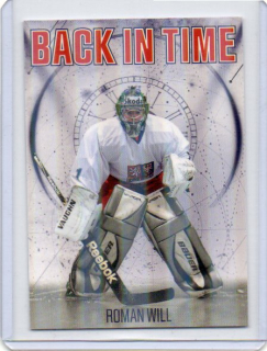Real Cards 2025-2026 série 1 BACK IN TIME Crosslight Gold x/25 # BT-18 Will Roman (G)