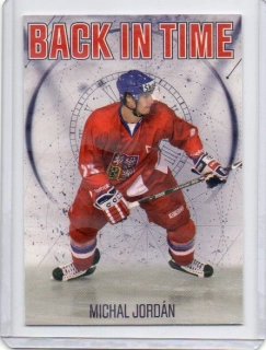 Real Cards 2025-2026 série 1 BACK IN TIME Abalona Red x/25 # BT-3 Jordán Michal