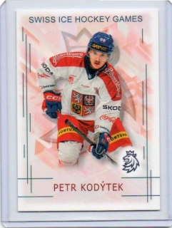 Real Cards 2025-2026 série 1 SWISS HOCKEY GAMES Base # SHG-10 Kodýtek Petr