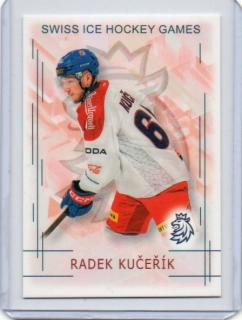 Real Cards 2025-2026 série 1 SWISS HOCKEY GAMES Base # SHG-15 Kučeřík Radek