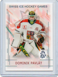 Real Cards 2025-2026 série 1 SWISS HOCKEY GAMES Base # SHG-17 Pavlát Dominik (G)