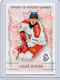 Real Cards 2025-2026 série 1 SWISS HOCKEY GAMES Base # SHG-21 Sedlák Lukáš
