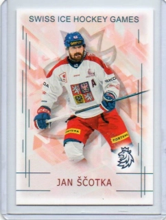 Real Cards 2025-2026 série 1 SWISS HOCKEY GAMES Base # SHG-22 Ščotka Jan