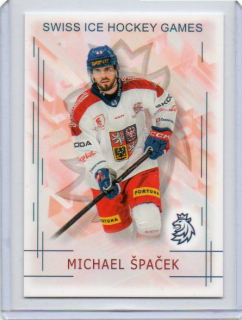 Real Cards 2025-2026 série 1 SWISS HOCKEY GAMES Base # SHG-23 Špaček Michael