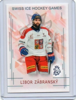 Real Cards 2025-2026 série 1 SWISS HOCKEY GAMES Base # SHG-26 Zábranský Libor