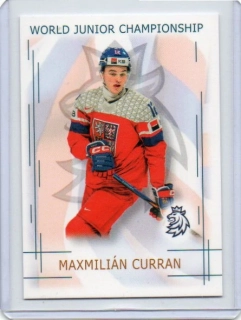 Real Cards 2025-2026 série 1 WORLD JUNIOR CHAMPIONS U20 Base # U20-02 Curran Maxmilián