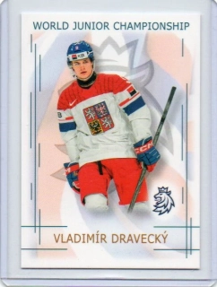 Real Cards 2025-2026 série 1 WORLD JUNIOR CHAMPIONS U20 Base # U20-05 Dravecký Vladimír