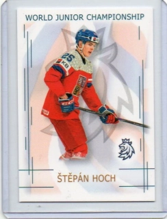 Real Cards 2025-2026 série 1 WORLD JUNIOR CHAMPIONS U20 Base # U20-08 Hoch Štěpán