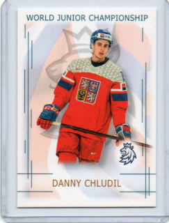 Real Cards 2025-2026 série 1 WORLD JUNIOR CHAMPIONS U20 Base # U20-09 Chludil Danny