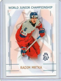 Real Cards 2025-2026 série 1 WORLD JUNIOR CHAMPIONS U20 Base # U20-15 Mrtka Radim