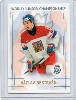Real Cards 2025-2026 série 1 WORLD JUNIOR CHAMPIONS U20 Base # U20-16 Nestrašil Václav