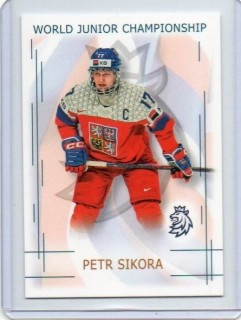 Real Cards 2025-2026 série 1 WORLD JUNIOR CHAMPIONS U20 Base # U20-21 Sikora Petr
