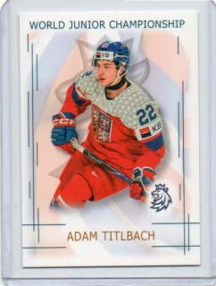 Real Cards 2025-2026 série 1 WORLD JUNIOR CHAMPIONS U20 Base # U20-22 Titlbach Adam