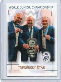 Real Cards 2025-2026 série 1 WORLD JUNIOR CHAMPIONS U20 Base # U20-24 Trenérský štáb