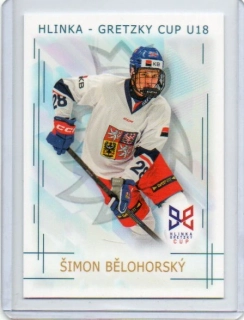 Real Cards 2025-2026 série 1 HLINKA-GRETZKY CUP U18 Base # HG-01 Bělohorský Šimon