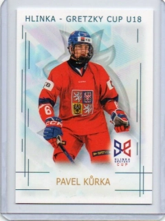 Real Cards 2025-2026 série 1 HLINKA-GRETZKY CUP U18 Base # HG-09 Kůrka Pavel