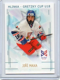 Real Cards 2025-2026 série 1 HLINKA-GRETZKY CUP U18 Base # HG-10 Maxa Jiří