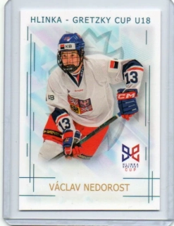 Real Cards 2025-2026 série 1 HLINKA-GRETZKY CUP U18 Base # HG-11 Nedorost Václav