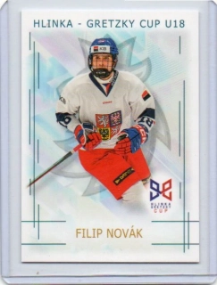 Real Cards 2025-2026 série 1 HLINKA-GRETZKY CUP U18 Base # HG-12 Novák Filip
