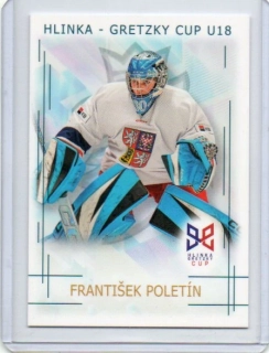 Real Cards 2025-2026 série 1 HLINKA-GRETZKY CUP U18 Base # HG-13 Poletín František (G)