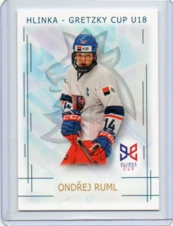 Real Cards 2025-2026 série 1 HLINKA-GRETZKY CUP U18 Base # HG-16 Ruml Ondřej