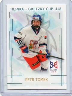 Real Cards 2025-2026 série 1 HLINKA-GRETZKY CUP U18 Base # HG-22 Tomek Petr