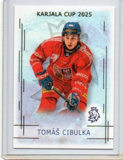 Real Cards 2025-2026 série 1 KARJALLA CUP Gold x/50 # KC-03 Cibulka Tomáš