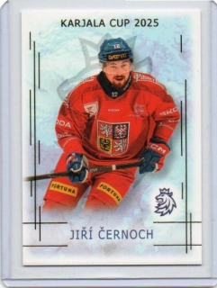 Real Cards 2025-2026 série 1 KARJALLA CUP Gold x/50 # KC-04 Černoch Jiří