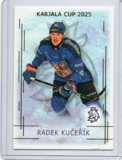 Real Cards 2025-2026 série 1 KARJALLA CUP Gold x/50 # KC-15 Kučeřík Radek