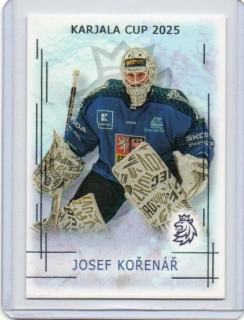 Real Cards 2025-2026 série 1 KARJALLA CUP Silver x/22 # KC-11 Kořenář Josef (G)