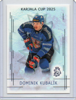 Real Cards 2025-2026 série 1 KARJALLA CUP Silver x/22 # KC-14 Kubalík Dominik