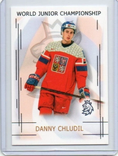Real Cards 2025-2026 série 1 WORLD JUNIOR CHAMPIONS U20 Silver x/22 # U20-09 Chludil Danny
