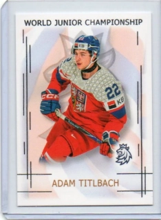 Real Cards 2025-2026 série 1 WORLD JUNIOR CHAMPIONS U20 Silver x/22 # U20-22 Titlbach Adam