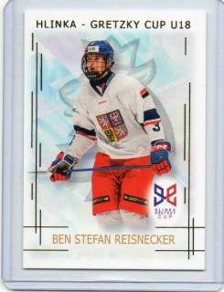 Real Cards 2025-2026 série 1 HLINKA-GRETZKY CUP U18 Gold x/50 # HG-15 Reisnecker Ben Stefan