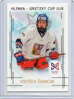 Real Cards 2025-2026 série 1 HLINKA-GRETZKY CUP U18 Gold x/50 # HG-20 Švancar Vojtěch