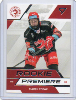 SportZoo ELH 2022-2023 ROOKIE Premiere Base # PR-01 Ročák Marek - Třinec