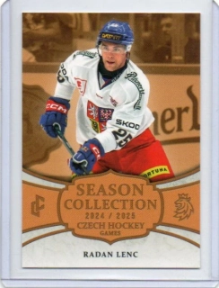 LC Season Collection 2024/2025 s.II CZECH HOCKEY GAMES Gold # CHG-20 Lenc Radan