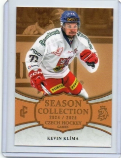 LC Season Collection 2024/2025 s.II CZECH HOCKEY GAMES Gold # CHG-23 Klíma Kevin