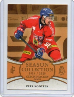 LC Season Collection 2024/2025 s.II CZECH HOCKEY GAMES Gold # CHG-25 Kodýtek Petr