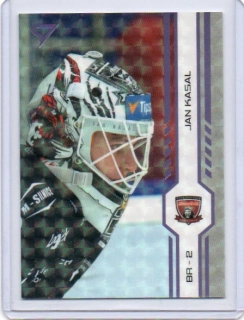 SportZoo ELH 2024-2025 Play Off PUCK Marks # 410 Kasal Jan (G) - Hradec Kr.